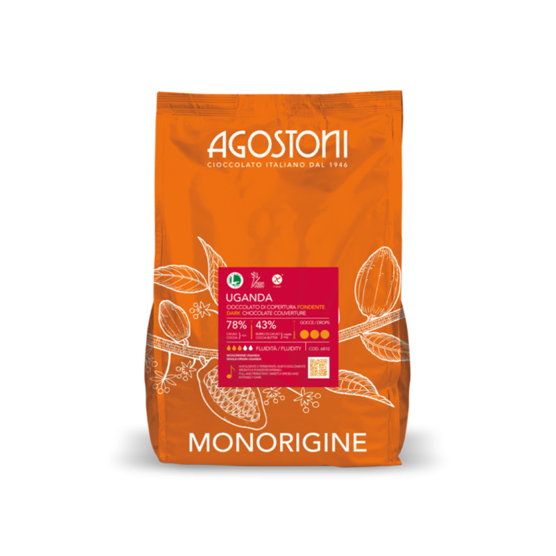 COBERTURA UGANDA NEGRO 78% (B/4KG)