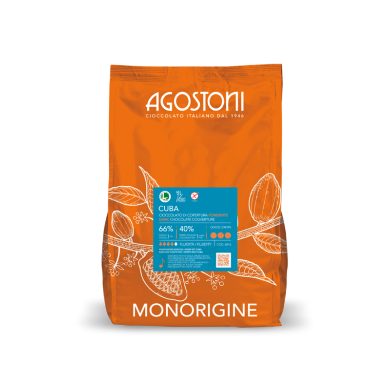 COBERTURA CUBA NEGRO 66% (B/4KG)