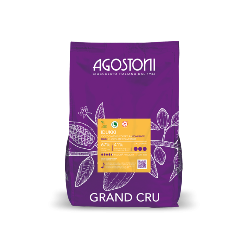 COBERTURA NEGRA IDUKKI 67% (B/4KG)