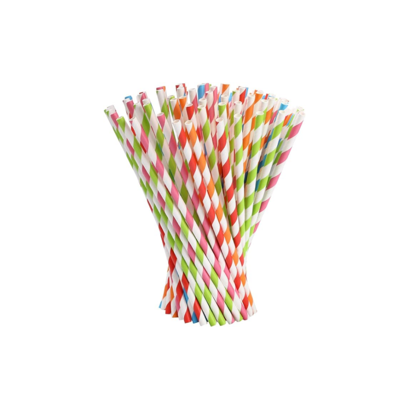 CANUTILLO CARTON RIGIDO 6X20CM COLOR S/F (B/500UD)