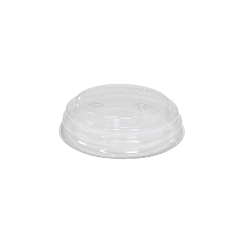 TAPA PLANA TARRINA PLAST TRANS T35/T48 (B/100UD)