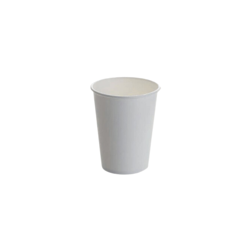 VASO CARTON BLANCO 250CC V25 (C/640UD)