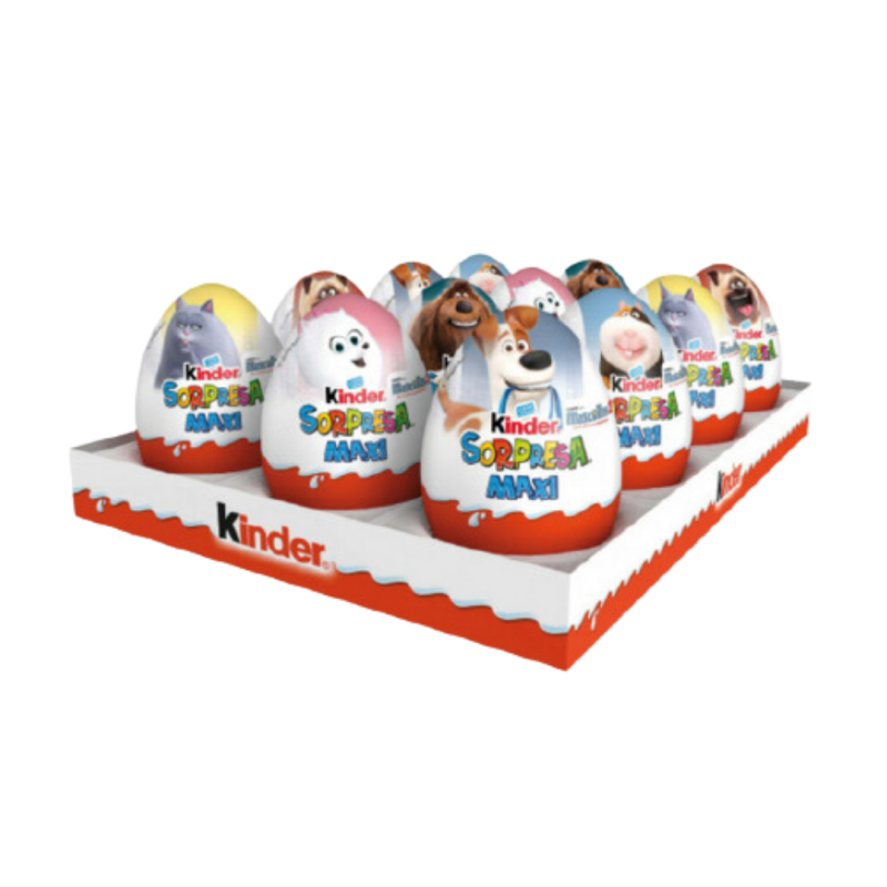 KINDER SORPRESA MAXI 100G (C/12UD)