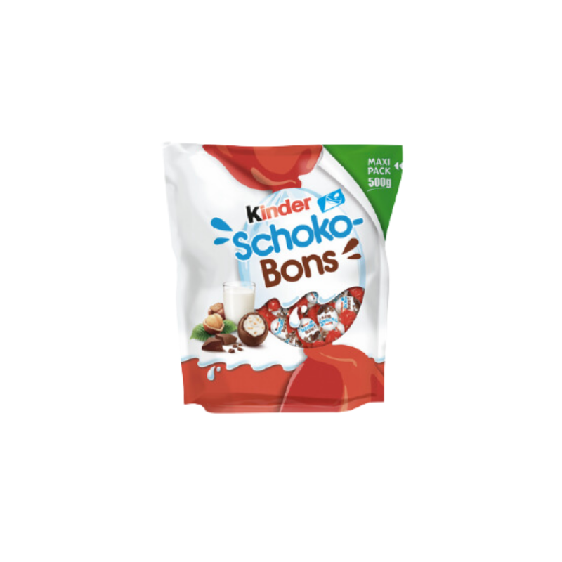 KINDER SCHOKO-BONS, BOLSA DE 500G (C/10B)