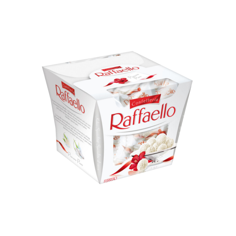 RAFFAELLO 15 BOMBONES 15GR.(C/6UNIDADES)