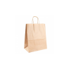 BOLSA PAPEL KRAFT CON ASA 26X14X32CM (B/250UD)