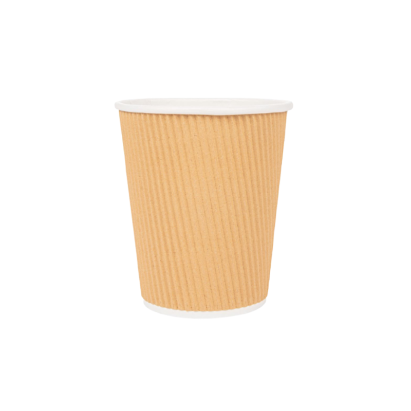 VASO CARTON MARRON DOBLE CAPA 480ML/16Oz (B/25UD)