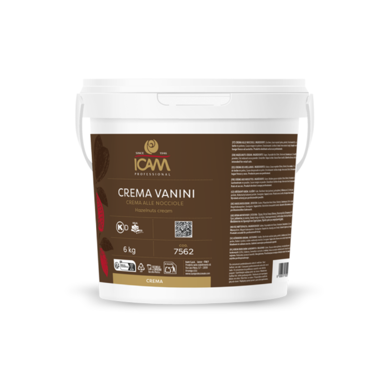 CREMA VANINI AVELLENA 22% (CU/6KG)