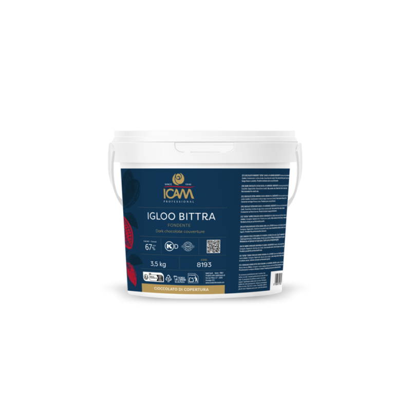 COBERTURA BAÑO  IGLOO NEGRO BITTRA 67% (CU/3.5KG)