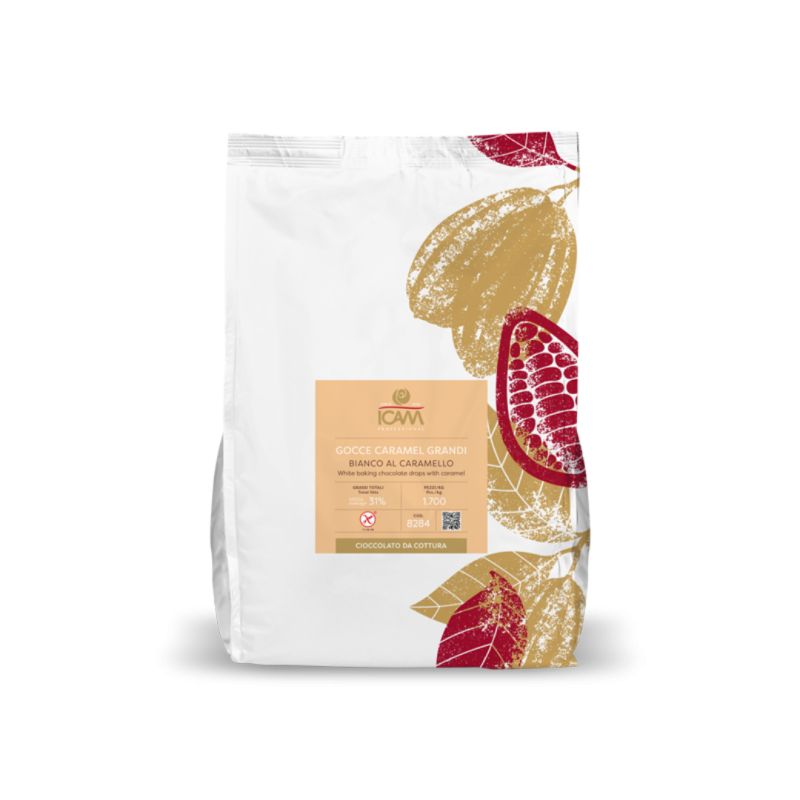 CHIPS CHOCOLATE BLANCO CARAMELO GRANDE (B/4KG)