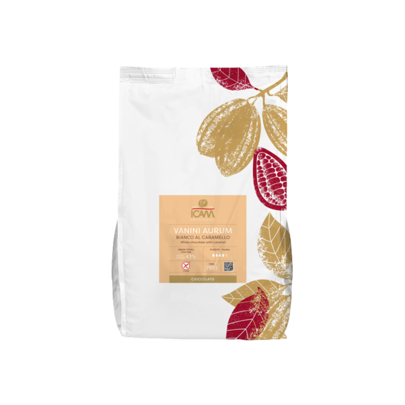COBERTURA CHOCO CARAMELO VANINI AURUM 35% (B/4KG)