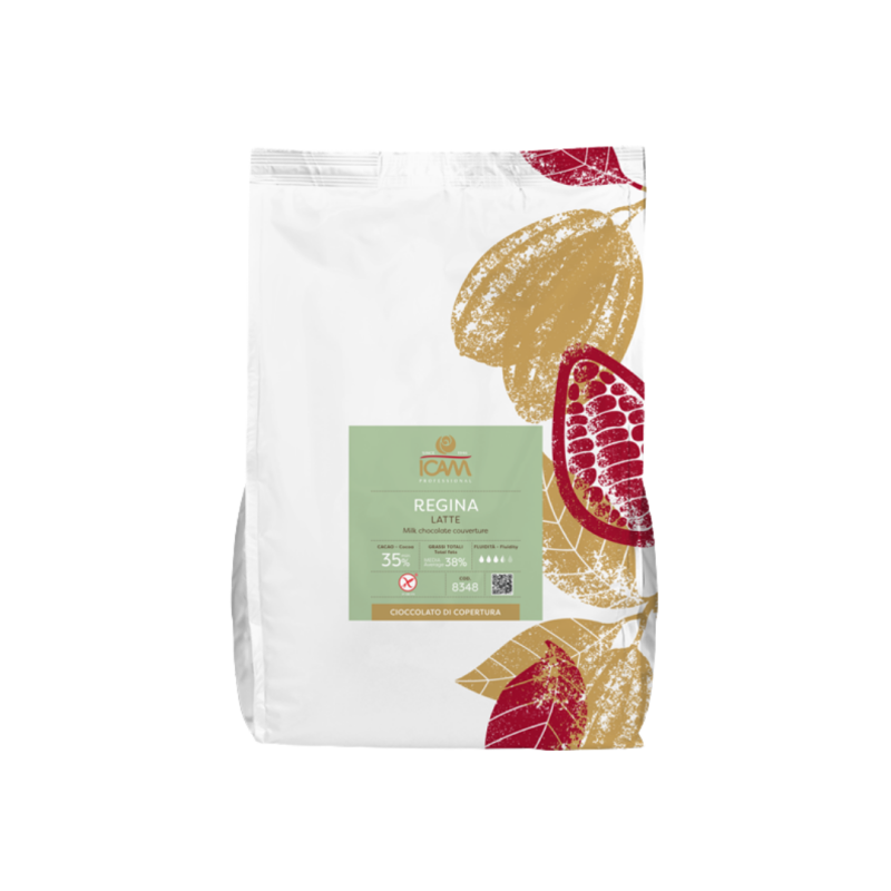 COBERTURA CHOCOLATE LECHE REGINA 35% (B/4KG)