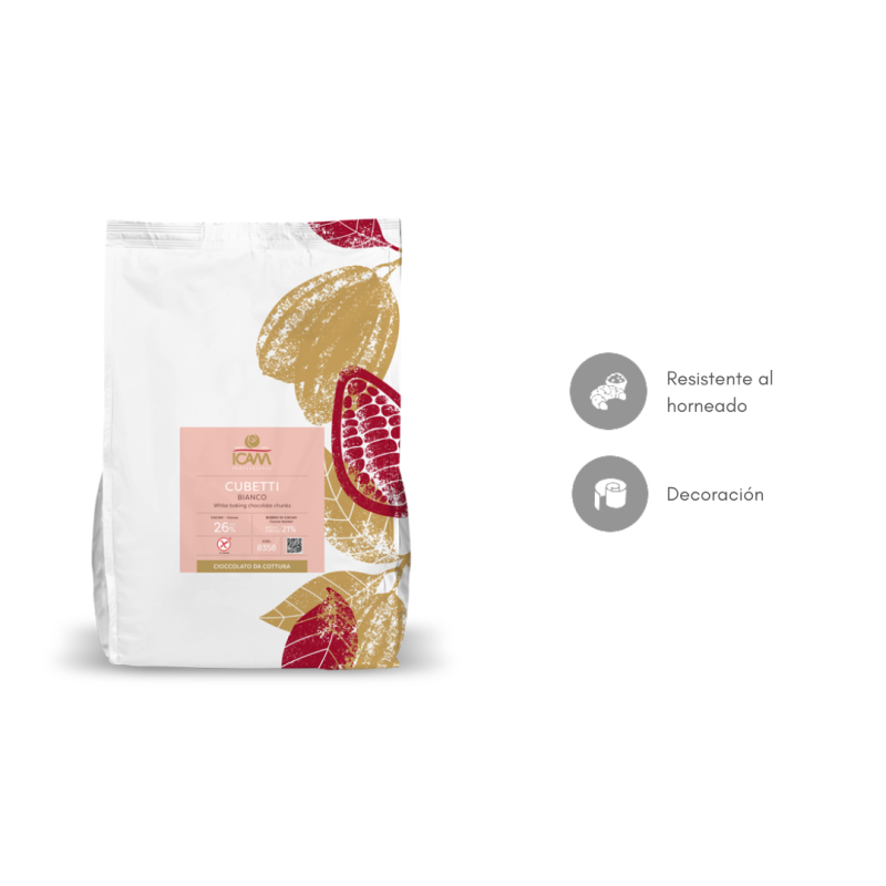 CHUNKS HORNO CHOCOLATE BLANCO (B/4KG)