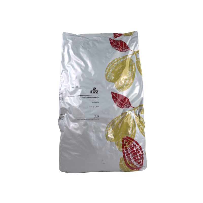 COBERTURA CHOCOLATE BLANCO EDELWEISS 30% (S/15KG)