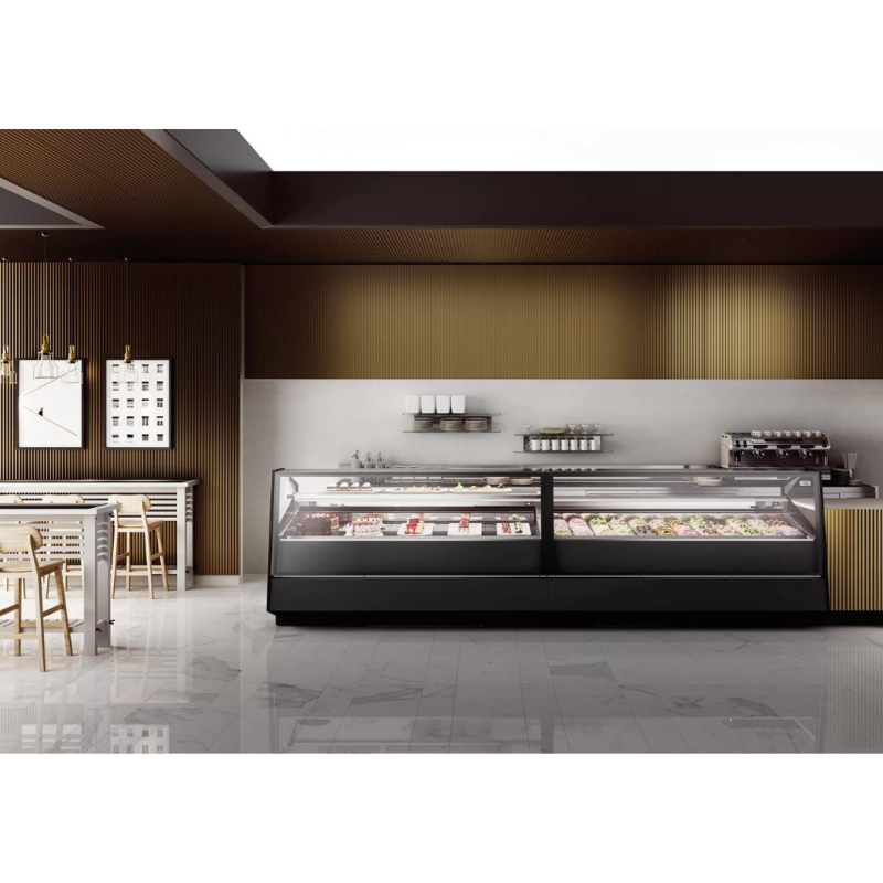 VITRINA HELADERÍA ISA STRATOS PLUS 120