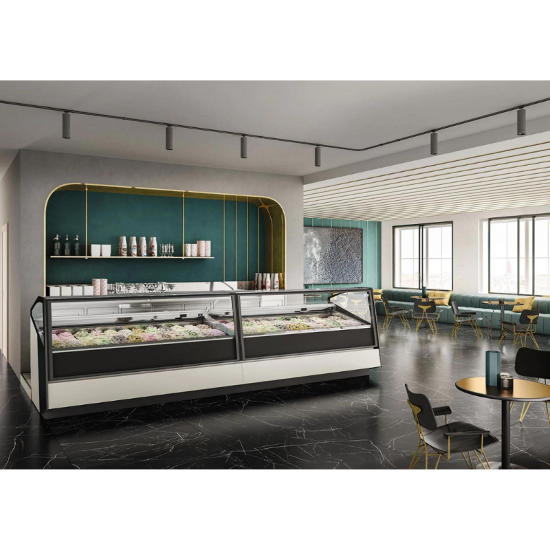 VITRINA HELADERÍA ISA STRATOS PLUS 120