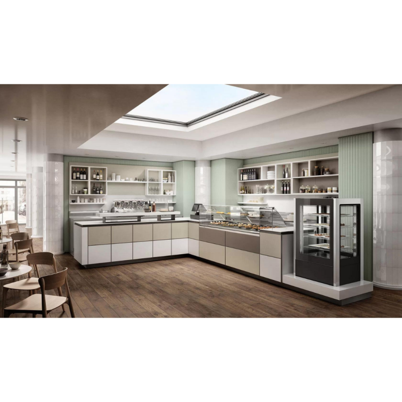 ARMARIO EXPOSITOR CRISTAL TOWER H160-75 TB/TN