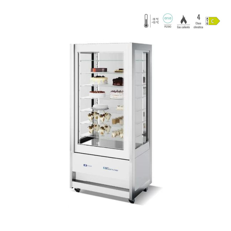 ARMARIO EXPOSITOR CRISTAL TOWER H206-93 TB/TN