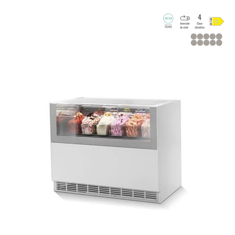 VITRINA HELADERÍA/PASTELERÍA ONESHOW FREE 120