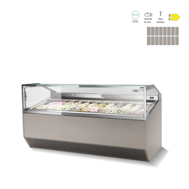 VITRINA HELADERIA SUPERCAPRI VG170