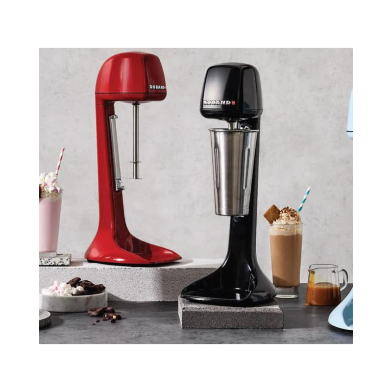 BATIDORA VASO "MILK SHAKE" COLOR NEGRO