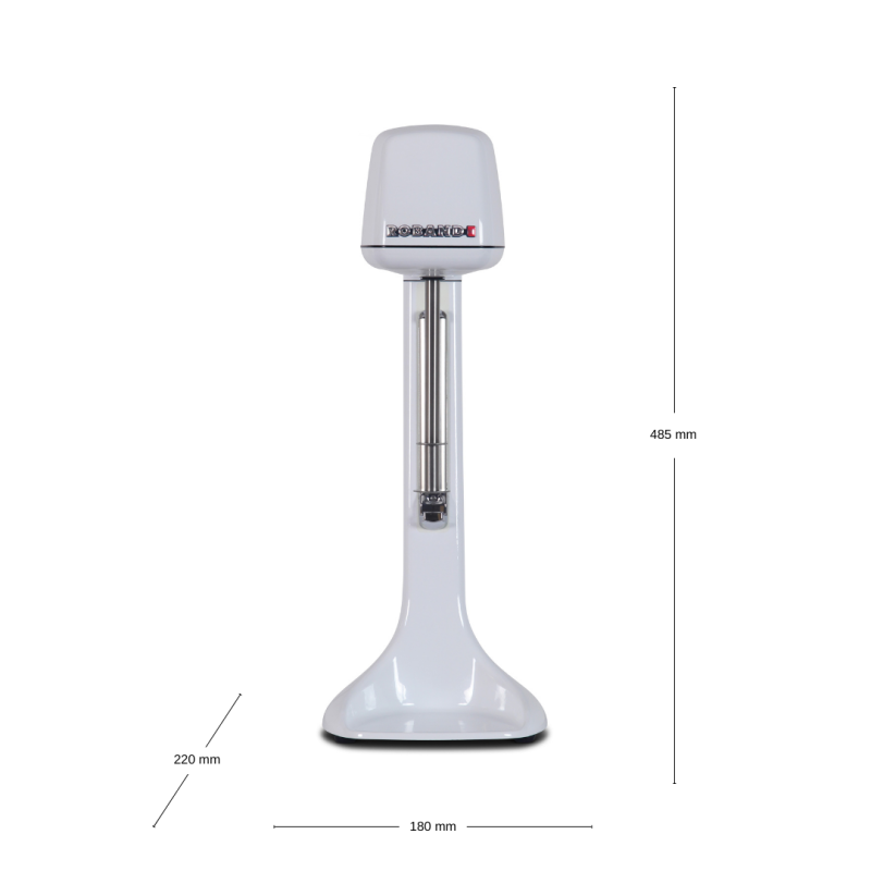 BATIDORA VASO "MILK SHAKE" COLOR BLANCO