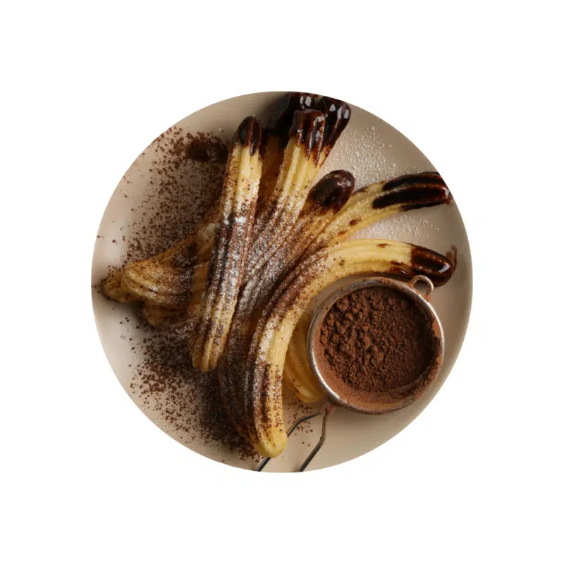 CHURRO RECTO CONG.FRITO 27GR (C/5KG-185UD APRX)