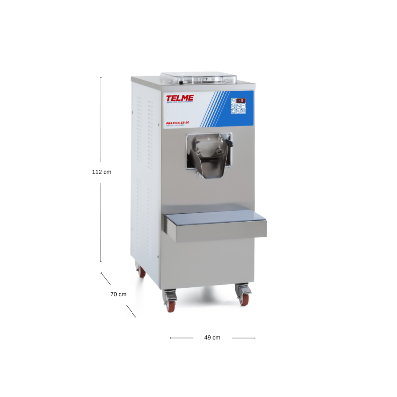 MANTECADORA VERT. TELME PRACTICA 35-50 MONOFASE