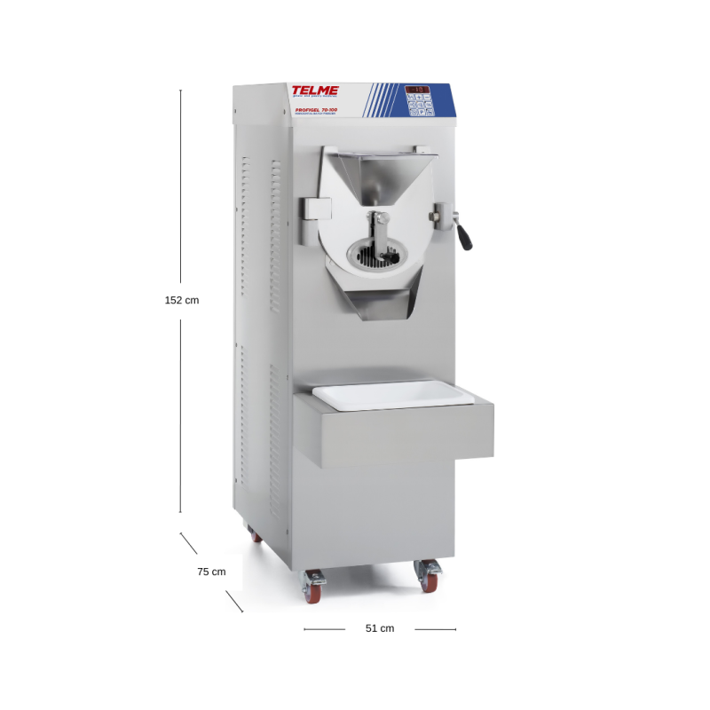 MANTECADORA HORIZ. TELME PROFIGEL 70-100W