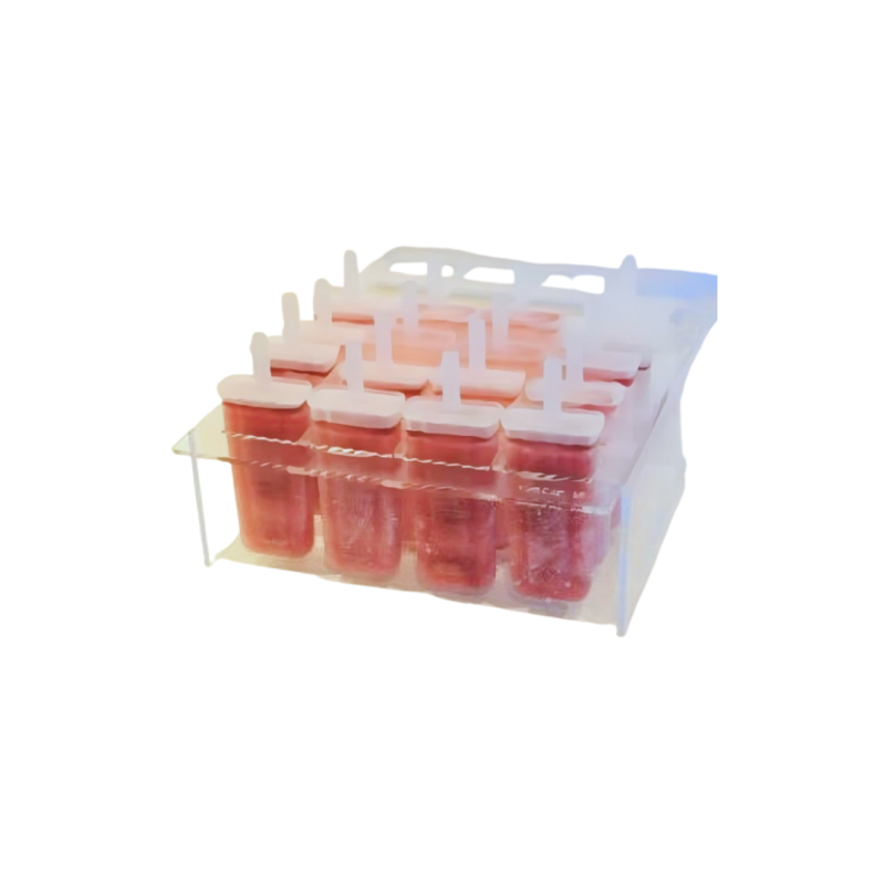 BANDEJA PLEXIGLAS TRANSP PREPARACION 24 POLOS