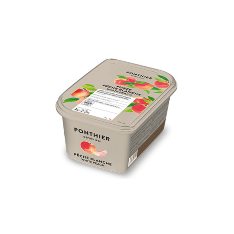 PURE CONGELADO MELOCOTON BLANCO (T/1KG)