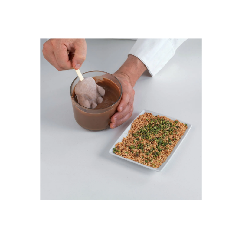 MOLDE HELADO POLO HUELLA (2/UD)