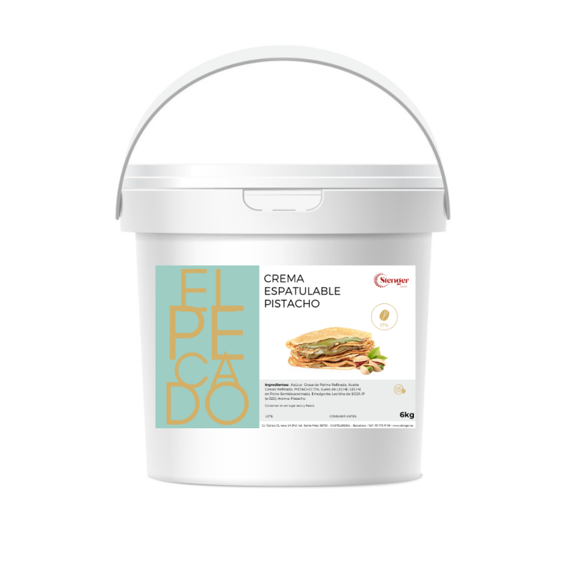 CREMA ESPATULABLE PISTACHO (CU/6KG)