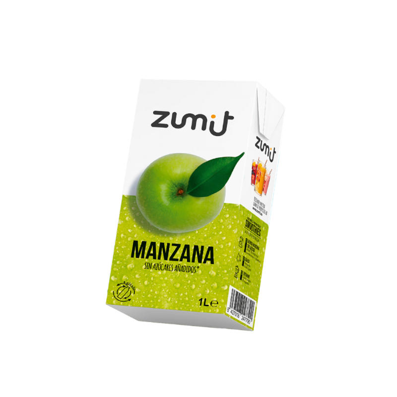 ZUMO DE MANZANA  PARA SMOOTHIE 1L (C/12UD) 