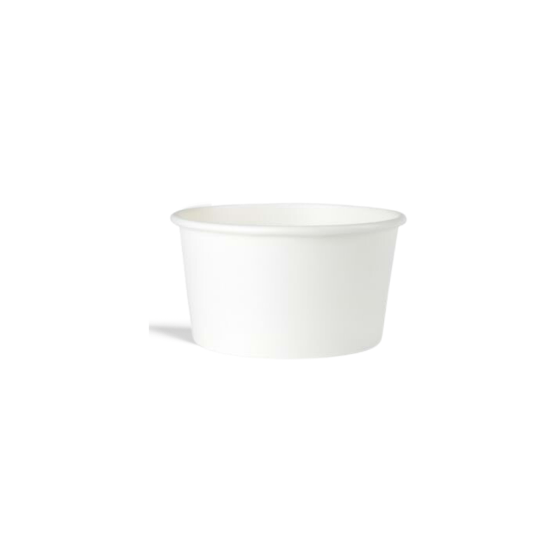 TARRINA CARTON 80CC T8 BLANCA (B/50UD)