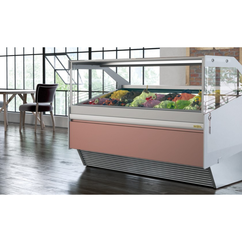 VITRINA HELADERIA SEVEL MX FLAT 20 R290